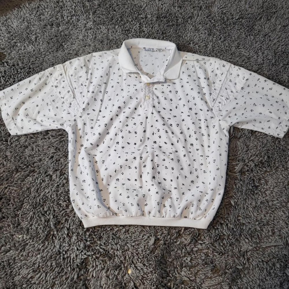 AVENUES by Street Scenes polo Shirt. Vintage 90s